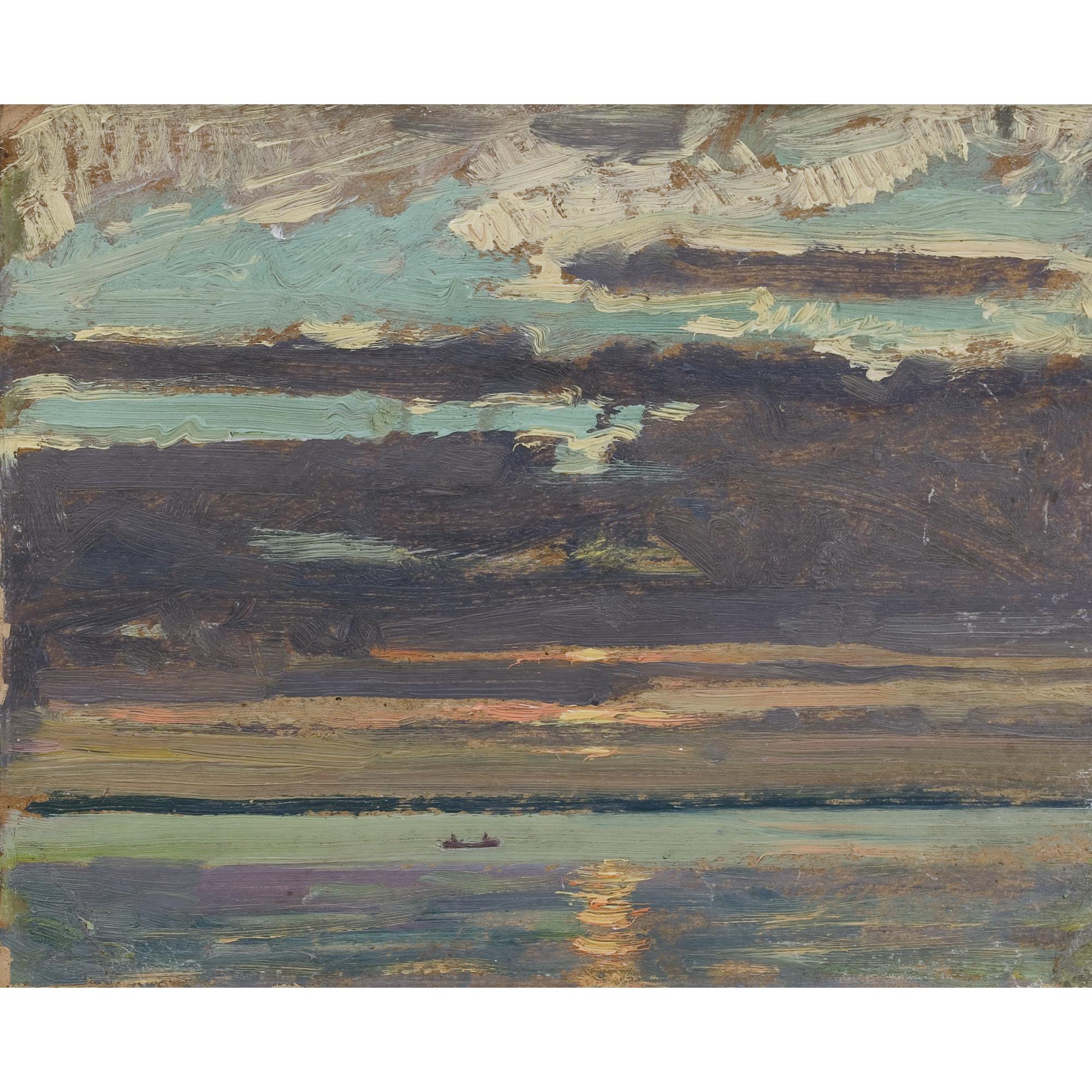 James Edward Hervey Macdonald - Sunset, Lake Simcoe