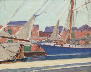 James Edward Hervey Macdonald - The Docks, Barbados