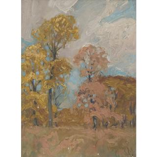 James Edward Hervey Macdonald - Trees, West Toronto