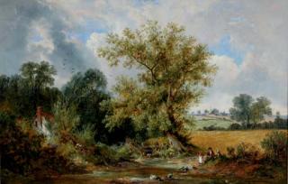 James Edwin Meadows - By the Stream