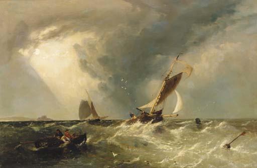 James Edwin Meadows - Getting the nets in before the squall