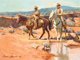 James Elwood Reynolds - Two Riders