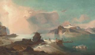 James Ensor - A Coastal Landscape