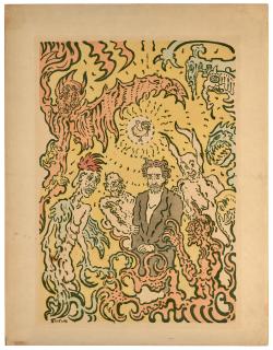 James Ensor - Affiche de la plume