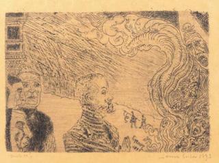 James Ensor - Auto da fe (Tavernier 87)