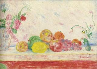 James Ensor - Baisers de fleurs, caresses de fruits