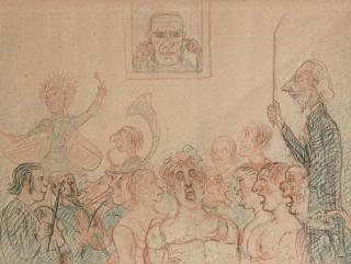 James Ensor - Bourgeois Indignés Sifflant Wagner En 1880 À Bruxelles