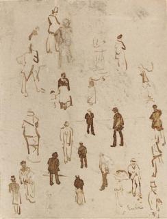 James Ensor - Figure studies