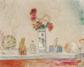 James Ensor - Fleurs fines, formes légères