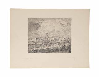 James Ensor - Grande Vue De Mariakerke (Elesh; Taevernier; Croquez; Delteil 13; Tricot 17C)