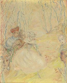 James Ensor - Jardin d’amour