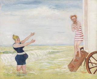 James Ensor - L\' Appel de la sirène (La Baignade)