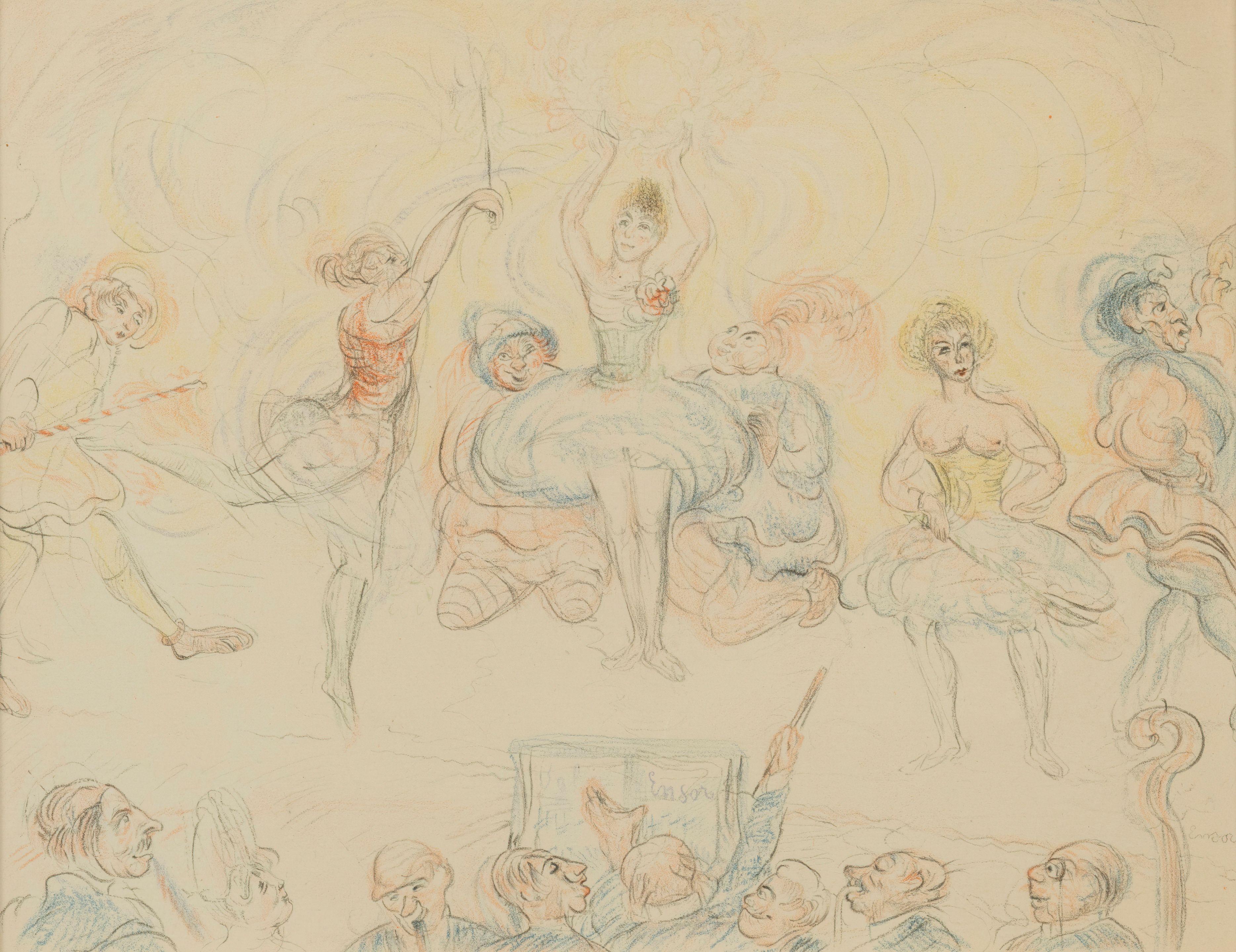 James Ensor - La valse