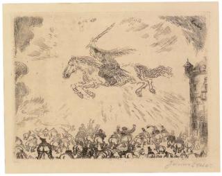 James Ensor - L\'Ange Exterminateur (Elesh 77)