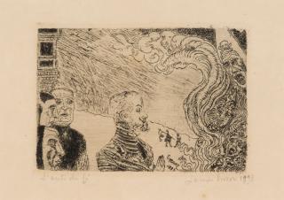 James Ensor - L\'auto da fé, 1893