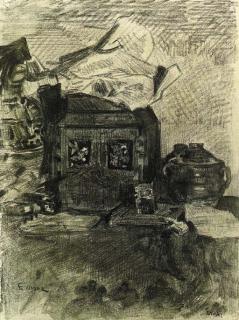 James Ensor - Le cabinet japonais