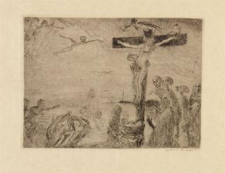 James Ensor - Le Christ tourmenté par les démons