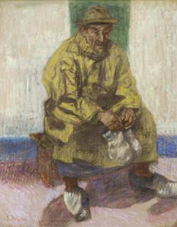 James Ensor - Le Pecheur - The fisherman