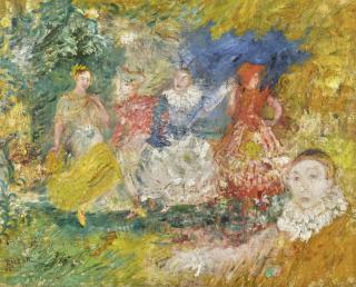 James Ensor - Les Ballerines (La Danse)