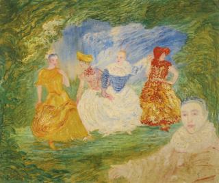 James Ensor - Les Ballerines