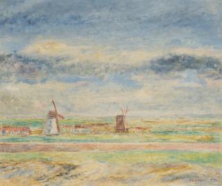 James Ensor - Les Deux moulins