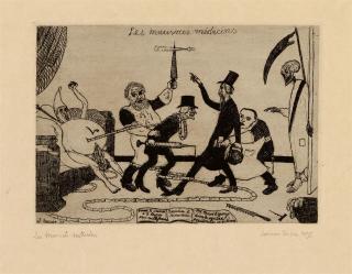 James Ensor - Les mauvais médecins