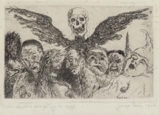 James Ensor - Les P/aech/aes capitaux: Eight Plates (Elesh 59; 124; and 126-31)