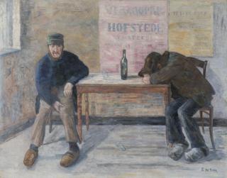 James Ensor - Les Pochards (The Drunkards)