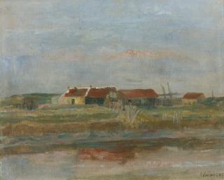 James Ensor - Maisonnettes Dans Les Dunes