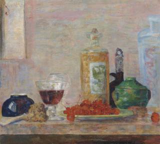 James Ensor - Nature morte aux cerises
