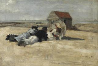 James Ensor - On the beach