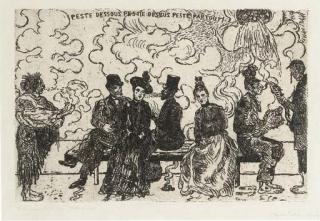 James Ensor - Peste dessous, Peste dessus, Peste partout (E. 132)