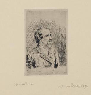 James Ensor - Portrait de Hector Denis