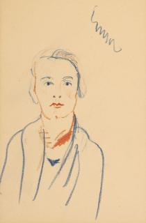 James Ensor - Portrait de jeune femme