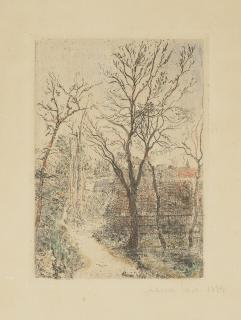 James Ensor - Sentier À Groenendael (Footpath At Groenendael)