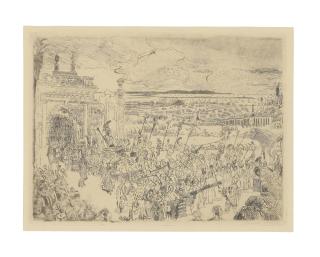 James Ensor - Triomphe romain (Roman Triumph)