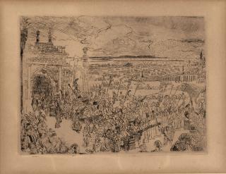 James Ensor - Triomphe Romain