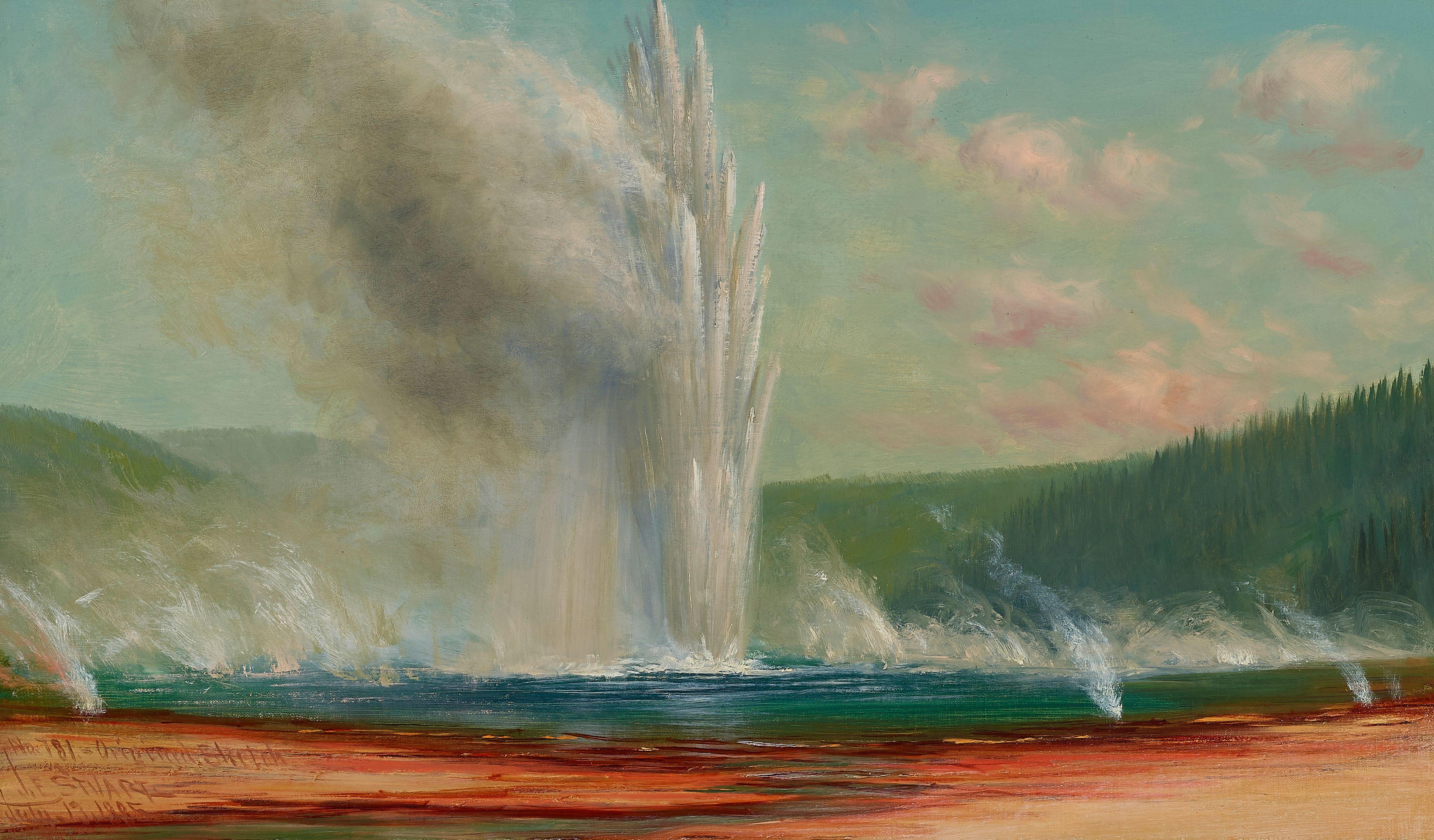 James Everett Stuart - Excelsior Geyser or Hell\'s Half Achre (sic)