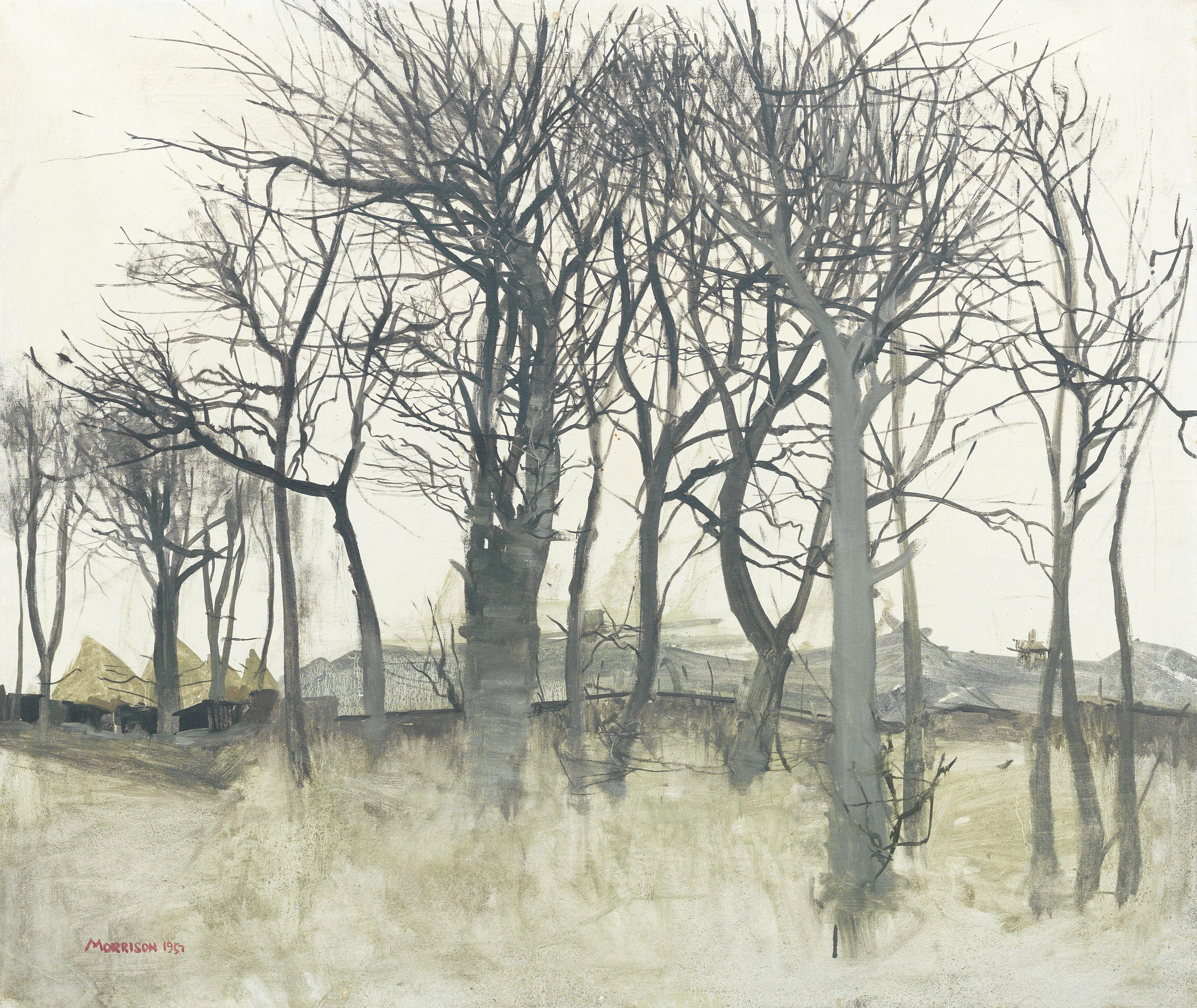 James F T Morrison RSA RSW LLD - A Copse