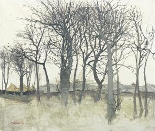 James F T Morrison RSA RSW LLD - A Copse