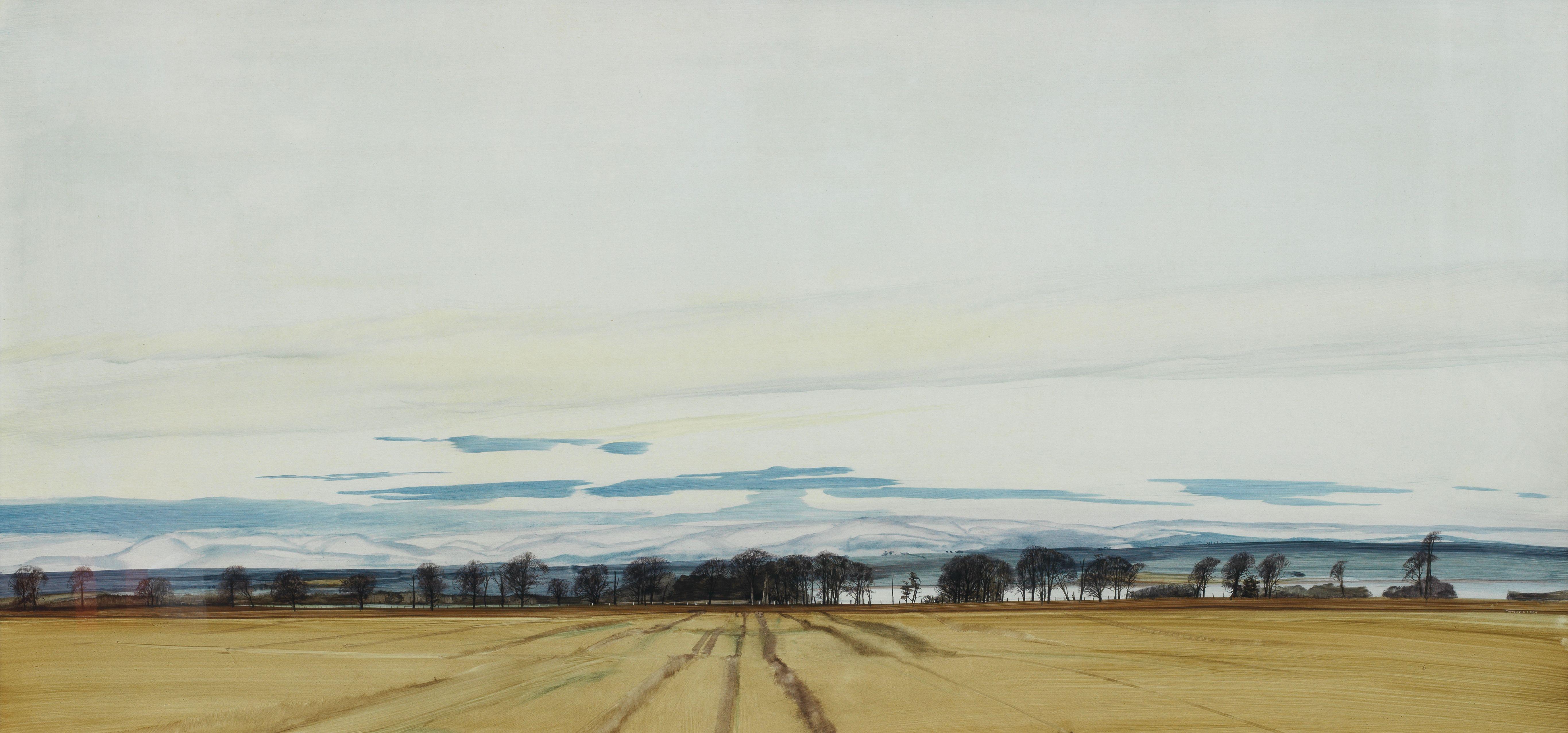 James F T Morrison RSA RSW LLD - Winter Field