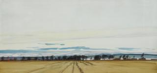 James F T Morrison RSA RSW LLD - Winter Field