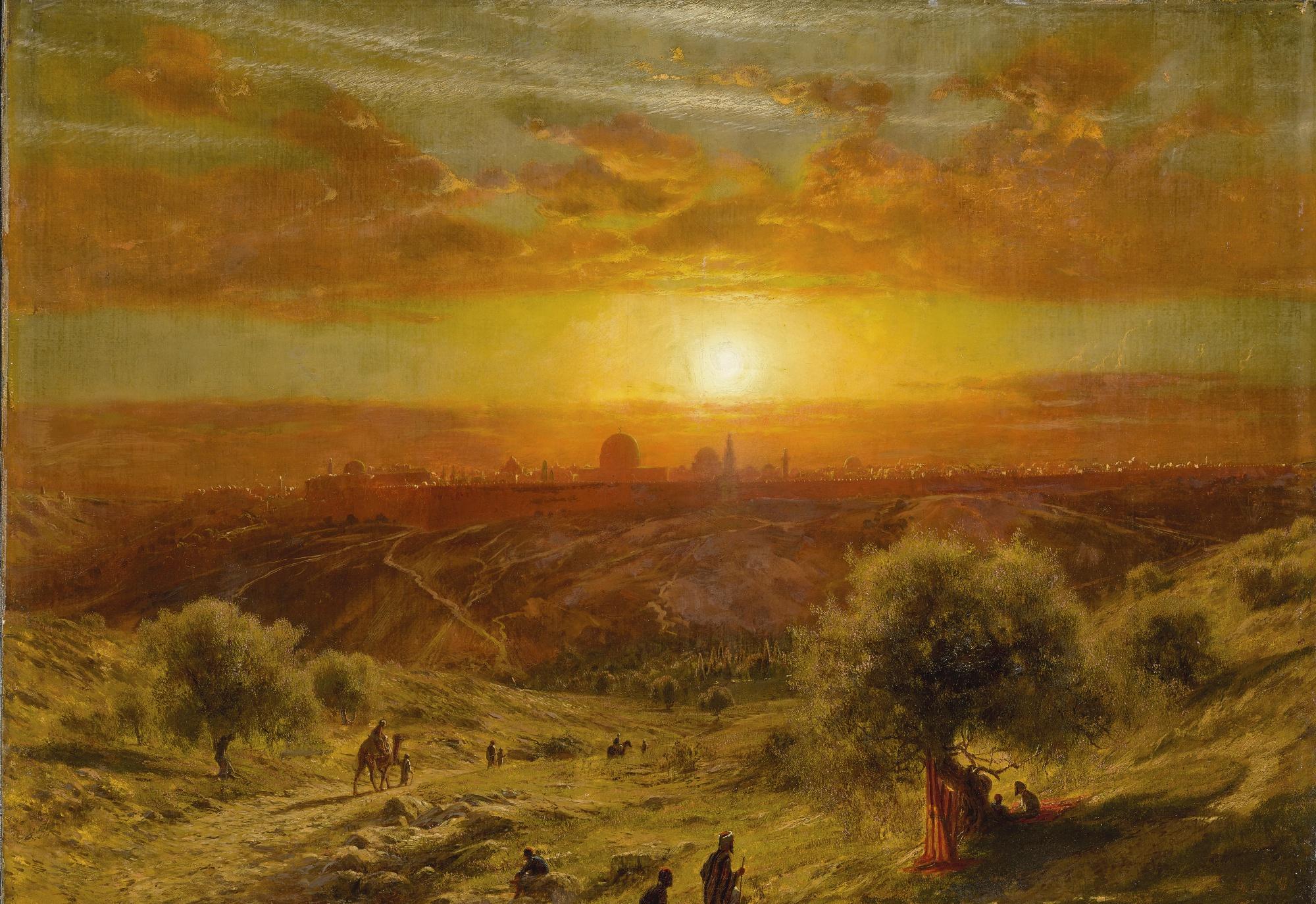 James Fairman - American Jerusalem From The Mount Of Olives