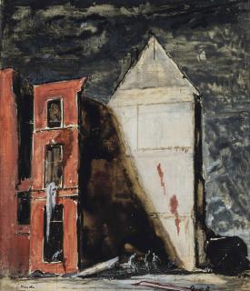 James Ferrier Pryde - Sketch for \'The Red Ruin\'