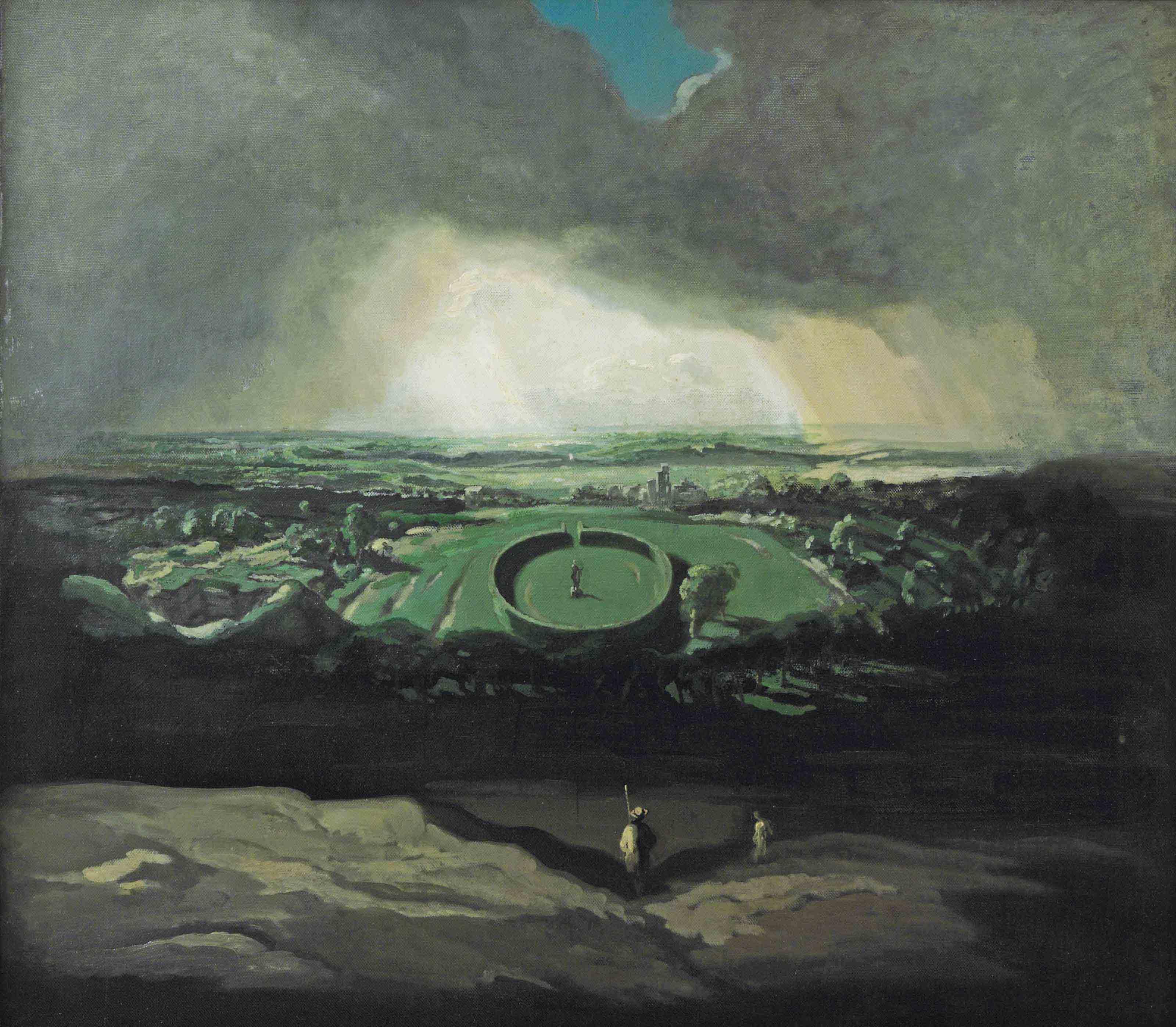 James Ferrier Pryde - The Deserted Garden