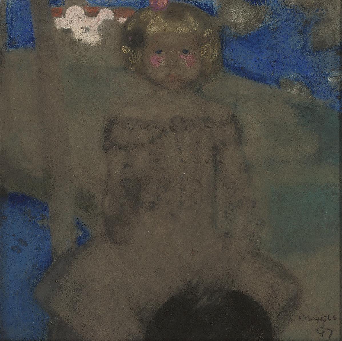 James Ferrier Pryde - Young Girl Seated