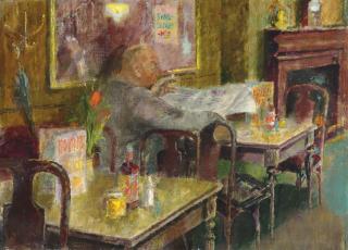 James Fitton, R.A. - Café