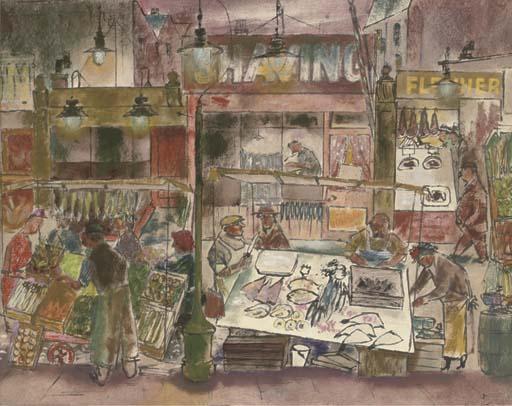 James Fitton, R.A. - Fish Market