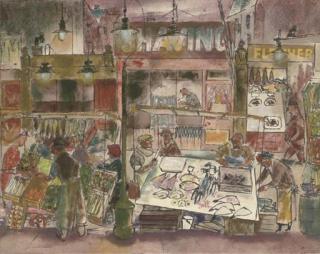 James Fitton, R.A. - Fish Market