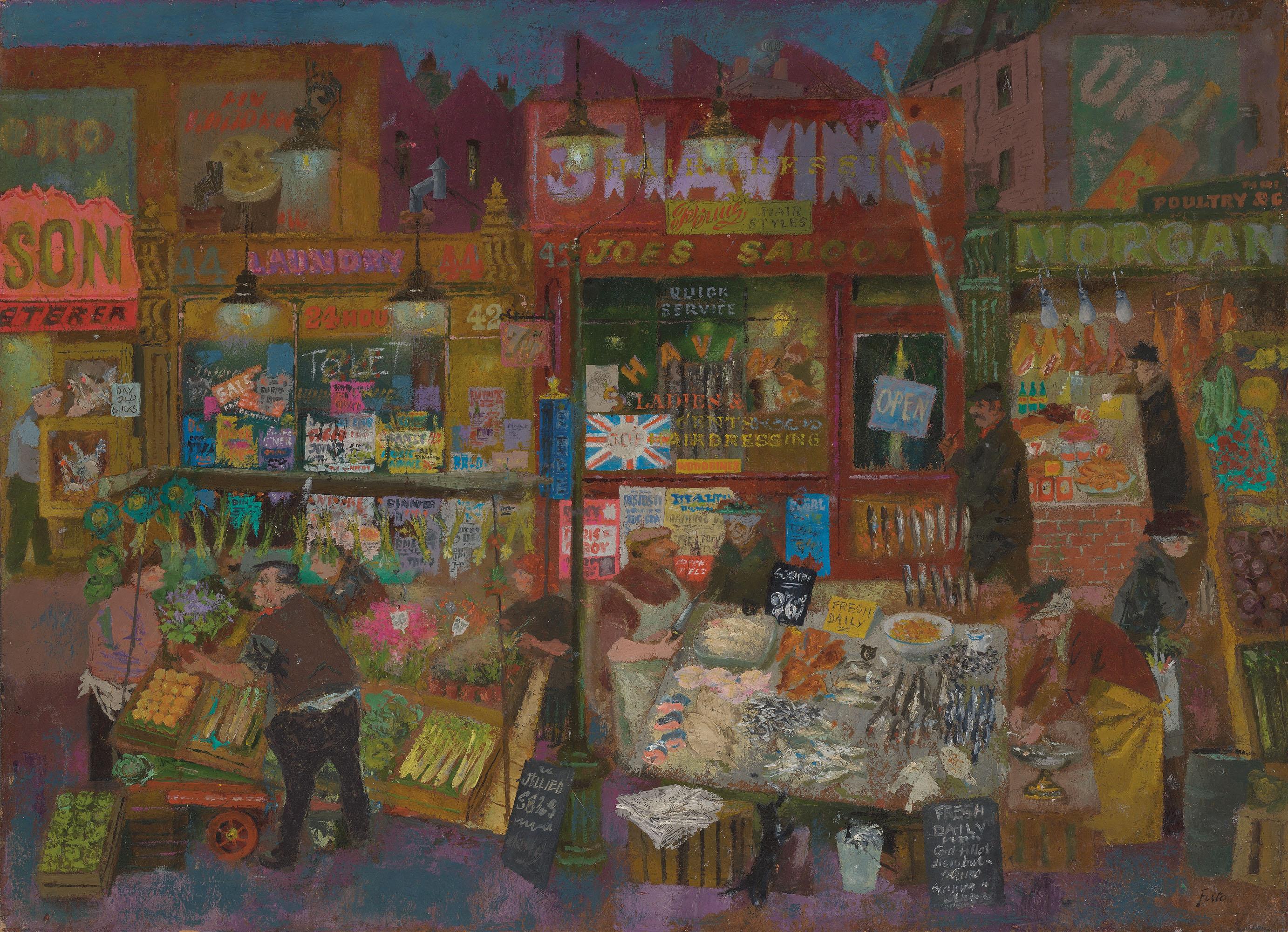 James Fitton, R.A. - London Market